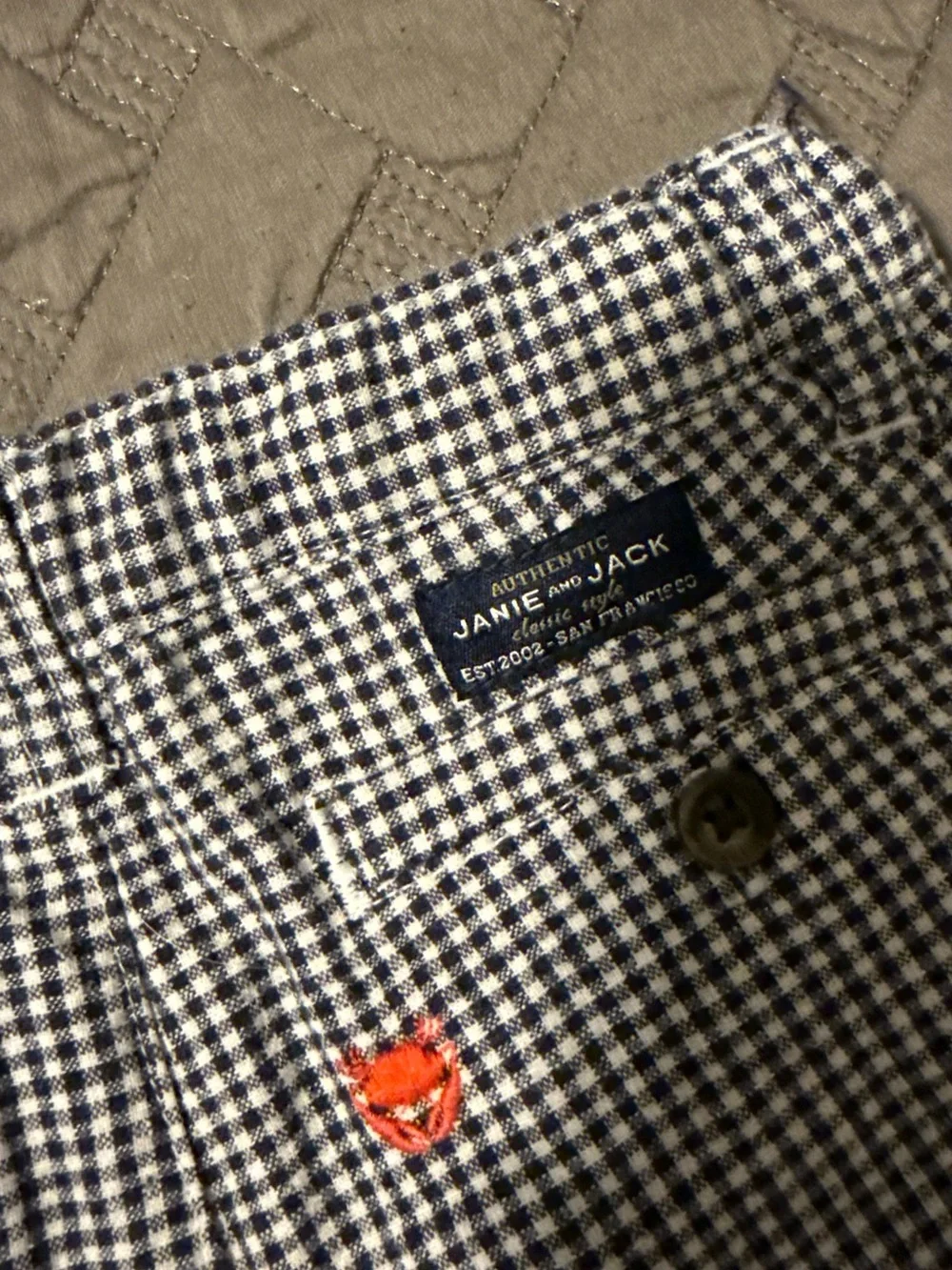 Janie and Jack classic gingham